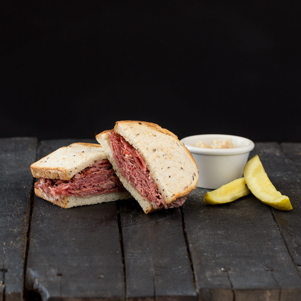 Cleveland's Best Corned Beef on Rye at Giuseppe's Pizza